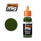 Spanish Green-Khaki A.MIG-031 by AMMO MIG for WWII/modern and Si-Fi vehicles