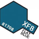 XF8  MIN Flat Blue - 10ml jar of Tamiya Color Mini Acrylic Paint