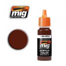 Red Brown Base MIG-913  by AMMO MIG for WWII/modern and Si-Fi vehicles