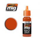 Medium Rust MIG-040  by AMMO MIG for WWII/modern and Si-Fi vehicles