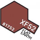XF52  MIN Flat Earth - 10ml jar of Tamiya Color Mini Acrylic Paint