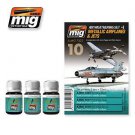 Air Weathering set Metallic Airplanes & Jets set by AMMO of MIG A.MIG 7423