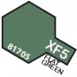 XF5 MIN Flat Green - 10ml jar of Tamiya Color Mini Acrylic Paint