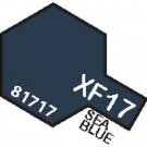 XF17  MIN Sea Blue- 10ml jar of Tamiya Color Mini Acrylic Paint