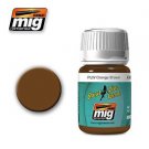 PLW Orange Brown Wash A.MIG-1616 by AMMO MIG for WWII/modern and Si-Fi vehicles