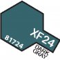 XF24 MIN Dark Grey - 10ml jar of Tamiya Color Mini Acrylic Paint