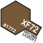 XF72 MIN Brown (JGSDF) - 10ml jar of Tamiya Color Mini Acrylic Paint