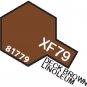 XF79 MIN Deck Brown Linoleum - 10ml jar of Tamiya Color Mini Acrylic Paint