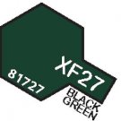 XF27  MIN Black Green - 10ml jar of Tamiya Color Mini Acrylic Paint