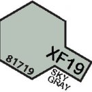 XF19  MIN Sky Grey - 10ml jar of Tamiya Color Mini Acrylic Paint