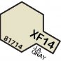 XF14 MIN JA Grey - 10ml jar of Tamiya Color Mini Acrylic Paint