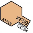 XF59  MIN Desert Yellow - 10ml jar of Tamiya Color Mini Acrylic Paint