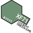 XF71  MIN Cockpit Green (LJN) - 10ml jar of Tamiya Color Mini Acrylic Paint