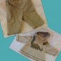 Dinosaur Hoodie, Khaki Pants Size 6 - 9 Month Boys Complete Outfit