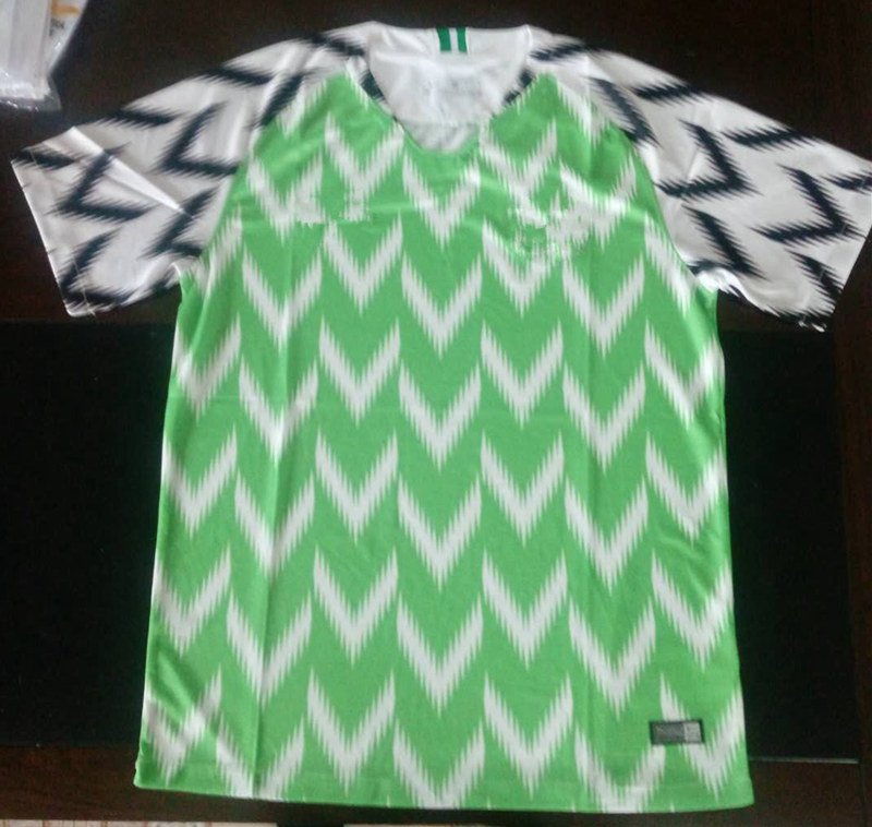 Nigeria Football Shirt Home Green World Cup Men Soccer Uniform