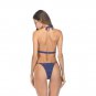 Navy Blue Star Printing Female Bikini Set Brazilian Biquinis Triangle Swimsuit for Women