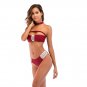 Caged Bandage Bikini Set for Women Padded Swimwear
