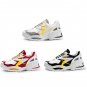 Couples Casual Shoes Unisex Clunky Sneakers Fashion Break Outfits Faux Leather Men Summer Dad Shoes