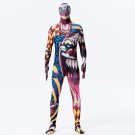 Halloween COS Clown Jumpsuit Festival Cosplay All Saints' Day Theme Costume Carnival Zentai