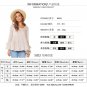 Women Ruffle Sleeve Tops Autumn Loose Tees Crew Neck Lady Casual T-Shirt