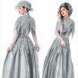 Cosplay Witches Outfits Women Devil Halloween Vintage Dress Horrible Skeleton Fancy Dresses