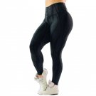 High Waist Sport Leggings Sexy Black Tights Exercise Capris Lift Butts Fitness Pants