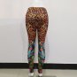 Leopard Printed Exercise Capris Fashion Sport Wear Women Cheetah Print Fitness Pant