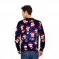 Unisex Christmas Hoodies Animal Print Sweatshirt Fashion Xmas Cat Printed T-shirt