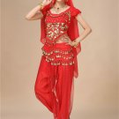 Halloween Belly Dance Costume Women Raqs Sharqi Uniform Middle Eastern Arab Girl Burka
