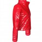 Women Chic Fall Outerwear Plus Size 3XL Down Coat Punk Streetwear Female PU Down Jackets