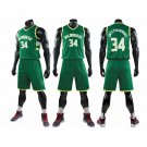 Giannis Antetokounmpo Basketball T-shirts Tracksuit Milwaukee Bucks Team Uniform The Alphabet Tops