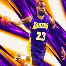 Purple James Tops Basketball Training Suit Breathable Tracksuit Lakers Team Uniforms