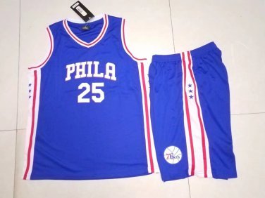 Ben Simmons Fan Apparel Joel Embiid Basketball Uniform Philadelphia 76ers Basketball Tops