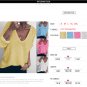 Plus Size XXL Spring Break Clothes American Casual Streetwear Solid Color Blouse