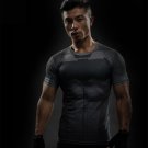Men Fitness Shirts Superhero Outdoor T-shirts Body Mechanics Outdoor Wear