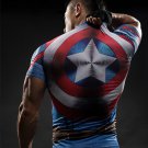Men Fitness T-shirt Activewear Athletic Outdoor Gym Apparel Body Mechanics Clothing