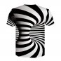 Misconception Tees Super Size 3XL Summer Delusion Tops Geometric Plus Size Streetwear
