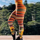 Women Animal Printing Exercise Pants Digital Print Body Mechanics Clothing High Waist Gym Leggings