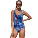 Plus Size One Piece Suits Water Sports Wear Female Swimming Equipment Digital Print Swim Wear