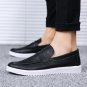Fall PU Loafer PVC Moccasin Gommino Men Spring Winklepickers Autumn Punk Footwear
