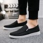 Ulzzang Fall Slip-On Footwear Fall Pea Shoes Men Low Cut Male Autumn Denim Loafers