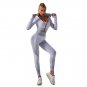 Solid Color Seamless Jogging Clothing  Women Ourdoor Running Leggings YJ001