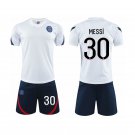 Adult Paris Saint-Germain F.C Home Soccer Tops Messi Football Uniforms PQME001A