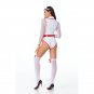 Sexy Nurse Bodysuit Women Halloween Costumes Cosplay Uniform PQ4991