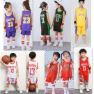 Famous Basketball Stars Sport Outfit For Kids Basketball Team Uniform PQBT789
