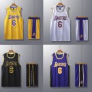 Los Angeles Lakers Basketball Clothing James Outfit Basketball Team Uniform PQLB005