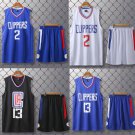 Los Angeles Clippers Basketball Clothing Kawhi Leonard Outfit Basketball Team Uniform PQKL002A