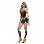 Woman Justice League Costume Comic Superhero Fancy Dress Super Hero Jumpsuit