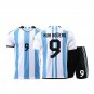 Dybala Argentina Home Soccer Outfits Adult 2022 Messi Tops 3 Stars Football Uniforms