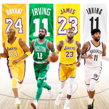 No.23 James Basketball Uniform Los Angeles Basketball Outfit Clothing Bryant Lakers Team Kits